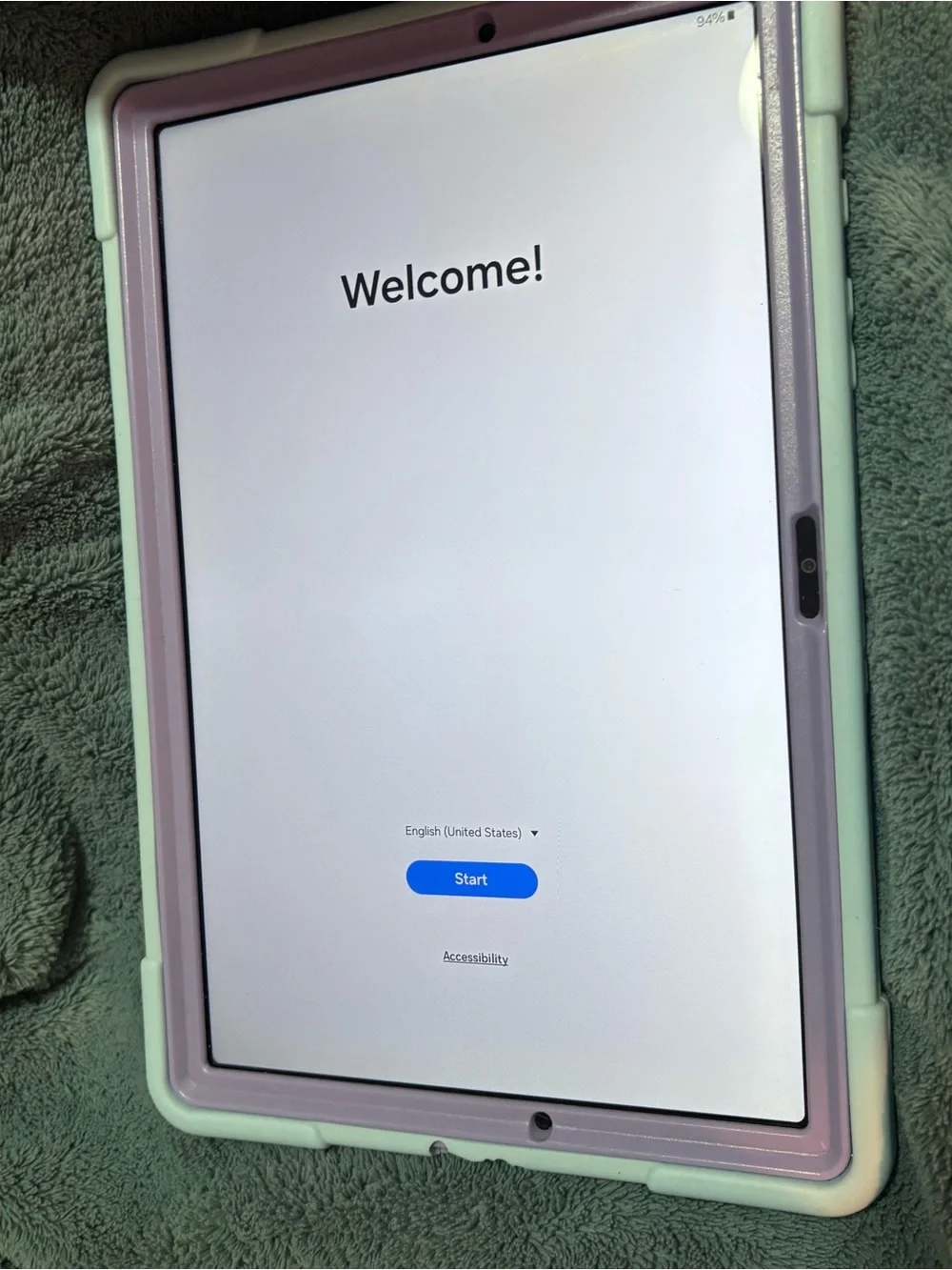 Samsung tablet selling